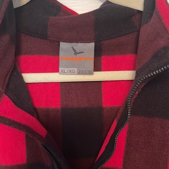 Buffalo check 1/4 fleece zip. - Picture 5 of 6